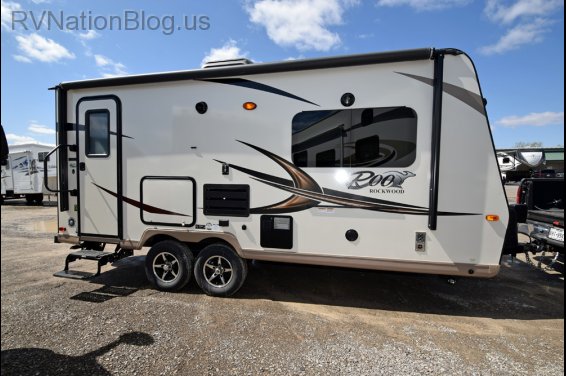 Click here to see the New 2017 Rockwood Roo 21DK Hybrid Camper by Forest River at RVNation.us