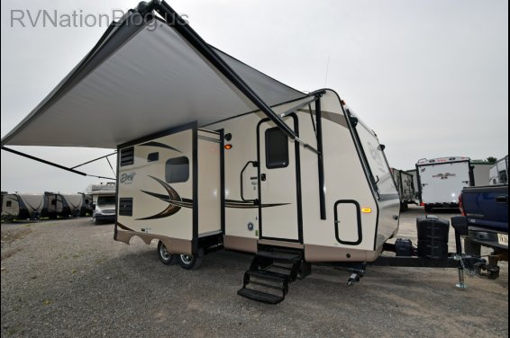 Click here to see the New 2017 Rockwood Roo 23IKSS Hybrid Camper by Forest River at RVNation.us