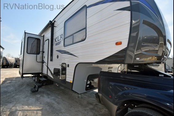 Click here to see the New 2017 XLR Boost 36DSX13 Toy Hauler Fifth Wheel by Forest River at RVNation.us