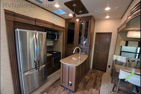 Click here to see the New 2017 Sandpiper 381RBOK Fifth Wheel by Forest River at RVNation.us