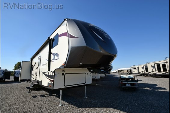 Click here to see the New 2017 Heritage Glen Lite 356QB Fifth Wheel by Forest River at RVNation.us