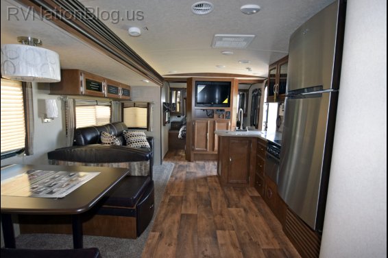 Click here to see the New 2017 Heritage Glen Lite 312QBUD Travel Trailer by Forest River at RVNation.us