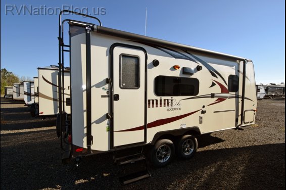 Click here to see the New 2017 Rockwood Mini Lite 2109S Travel Trailer by Forest River at RVNation.us