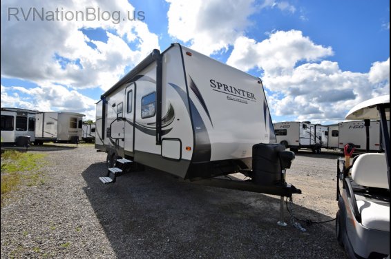 Click here to see the New 2017 Sprinter Campfire 26RB Travel Trailer by Keystone RV at RVNation.us