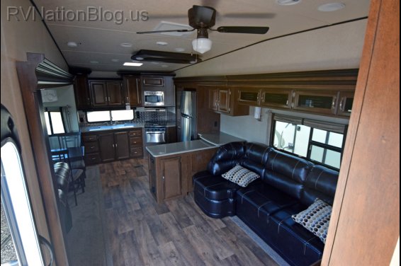 Click here to see the New 2017 Heritage Glen Lite 346RK Fifth Wheel by Forest River at RVNation.us